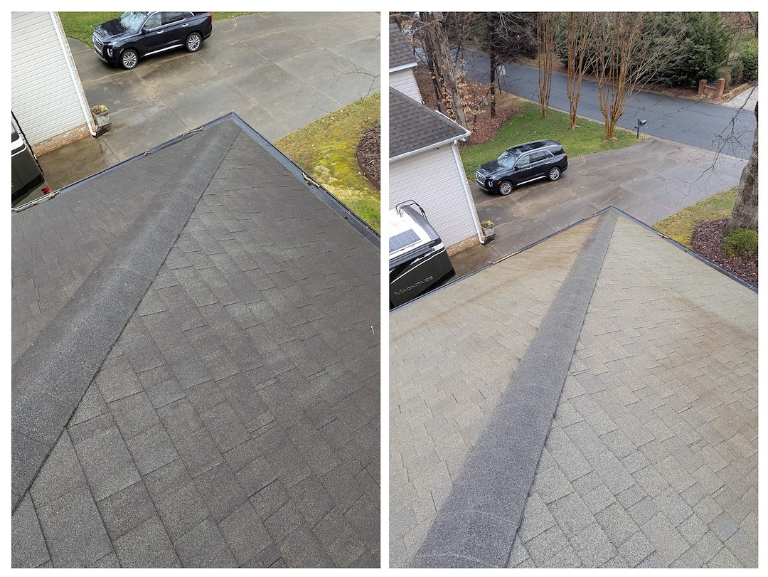 Top Notch Roof Cleaning In Matthews, NC